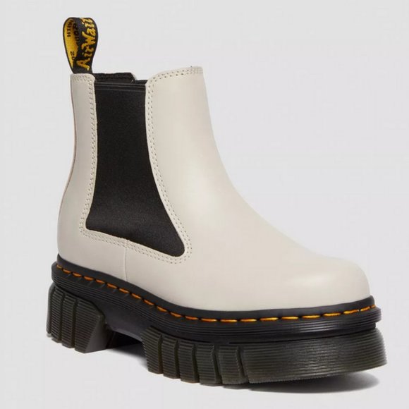 Dr. Martens Audrick Nappa Leather Platform Chelsea Boots